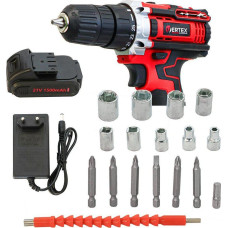 Vertex Drill Driver 21V /2x1.5Ah Suitcase
