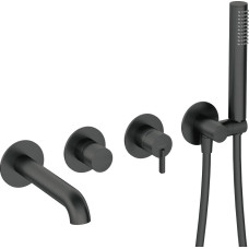 Deante Silia bathtub mixer concealed black (BQS N18P)