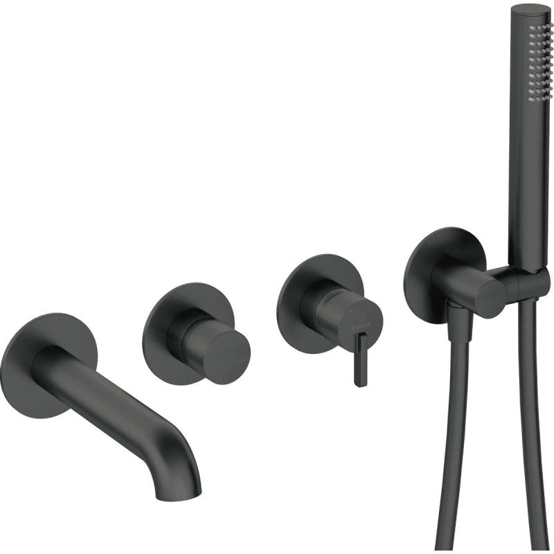 Deante Silia bathtub mixer concealed black (BQS N18P)