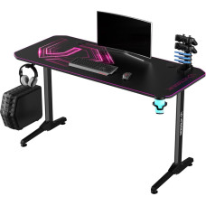 Ultradesk Frag V3 Black-Pink Desk 140 cmx60 cm