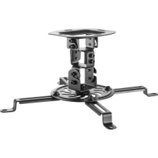 Equip Projector Ceiling Mount Bracket, Ceiling, 13.5 kg, Black, Stainless steel, -15 - 15°, 360°
