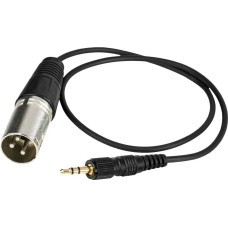 Ckmova AC-TLX Cable with screw-on 3.5mm TRS - XLR Male.