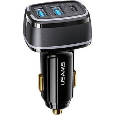 Usams Charger C24 2x USB-A 1x USB-C 4.5 A (CC126TC01)
