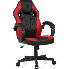 Sense7 Prism armchair black and red