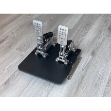 Heusinkveld Sim Pedals Ultimate+ 2-Pedal Set - silber