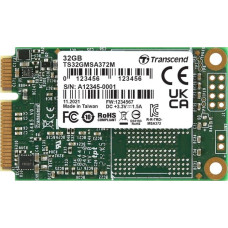 Transcend MSA372M 32GB mSATA SATA III SSD (TS32GMSA372M)