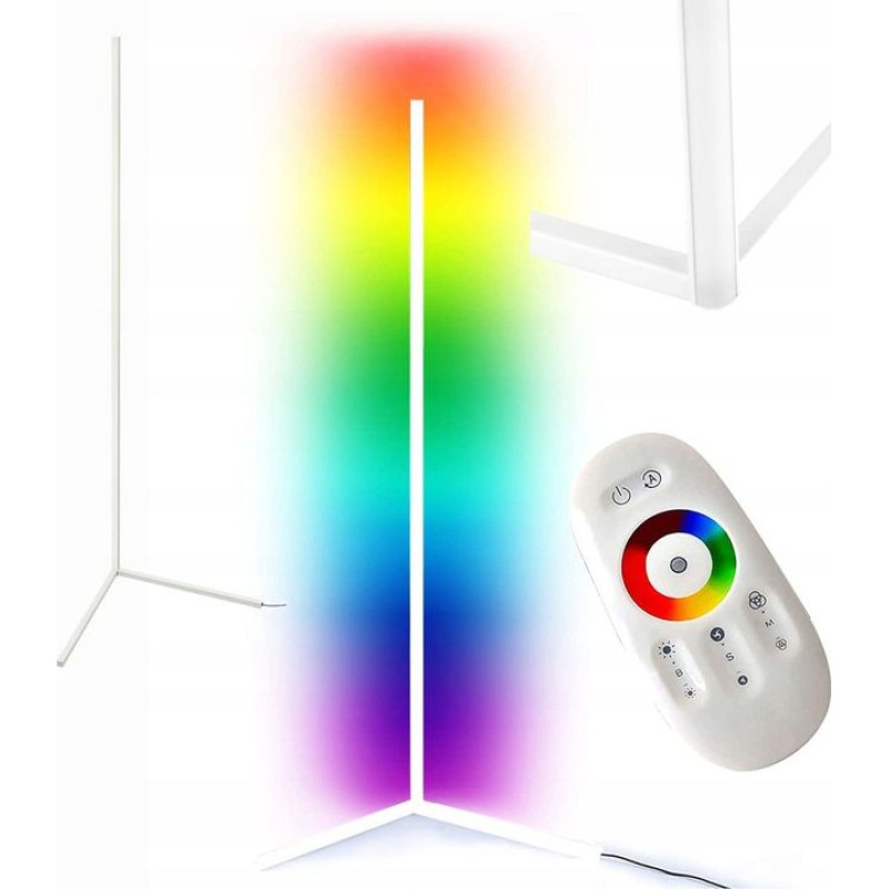 Mozos LC-RGB LED corner floor lamp white