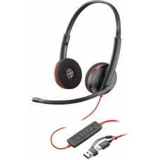 Poly Blackwire 3220 Headphones (8X228AA)