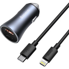 Baseus Golden Contactor Pro 1x USB-A 1x USB-C 3 A charger (TZCCJD-B0G)