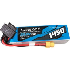 Gens Ace G-Tech 1450mAh 22.2V 45C 6S1P Lipo Battery with XT60 Plug Connector