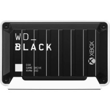 WD BLACK D30 Game Drive SSD External Drive for Xbox 1TB Black and White ( BAMF0010BBW-WESN)