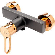 Fdesign ZAFFIRO SHOWER BATTERY, WITHOUT ZEST, ROSE GOLD/BLACK F-DESIGN // BF.FD1-ZFR-7-25