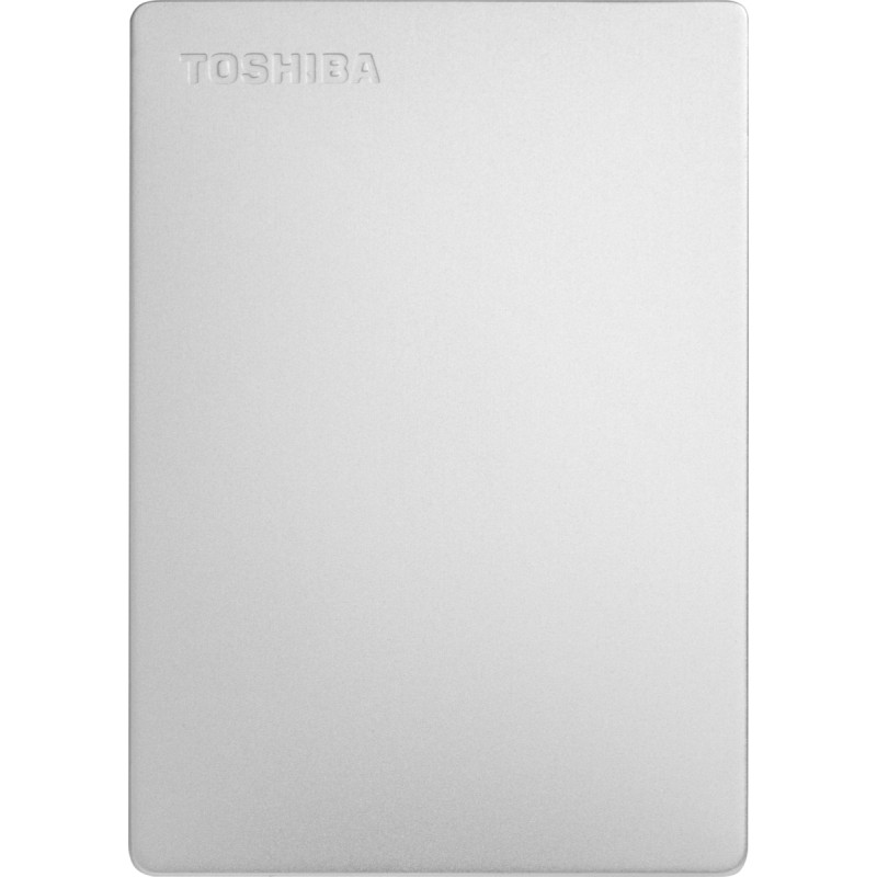 Toshiba Canvio Slim 2TB Silver External HDD (HDTD320ES3EA)