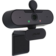 Inline Kamera internetowa InLine InLine® Webcam FullHD 1920x1080/30Hz with autofocus, USB Type-C connection cable