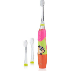 Brush-Baby KIDZSONIC Pink/Orange toothbrush.