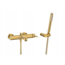 KFA WALL MOZA WASHINGTON BATTERY, HORIZONTAL, BRUSHED GOLD WITH PREMIUM POINT OF SPRING COMPLETE.