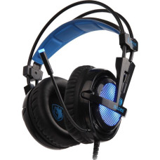 Sades Locust Plus Headphones Blue (SA-904)