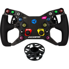 Cube Controls F-CORE steering wheel + paddles + hub (FCOREBLK2+)