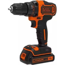 Black&Decker Black+Decker BLACK+DECKER 18V Drill Driver BDCDD186B 40Nm 2x1.5Ah