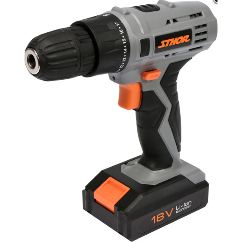 Sthor Drill/driver 78983 18 V 1 x 1.3 Ah battery pack