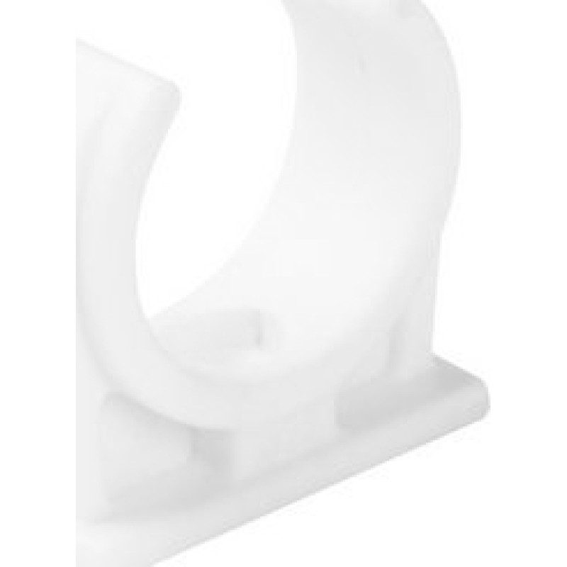Stasiński IP Camera Semi-open U-22 semi-open conduit holder WHITE (PACK of 100pcs).