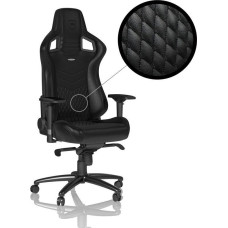 Noblechairs EPIC armchair in genuine leather - black (GAGC-033)