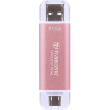 Transcend ESD310P 512GB External SSD Pink (TS512GESD310P)