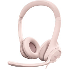 Logitech Headphones H390 Rose (981-001281)