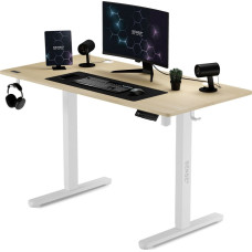 Sense7 Nojo electric desk 120x60 White Pine