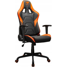 Cougar Armor Elite Armchair Black and Orange