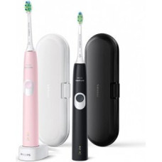 Philips Sonicare ProtectiveClean 4300 HX6800/35 toothbrush 2 pcs. Pink/Black