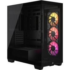 Corsair iCUE LINK 3500X RGB Tempered Glass Mid-Tower, Black