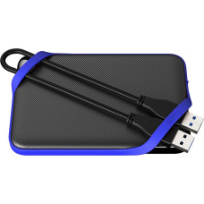 Silicon Power Dysk zewnętrzny HDD Silicon Power A62 Game Drive 1TB Czarno-niebieski (SP010TBPHD62SS3B)
