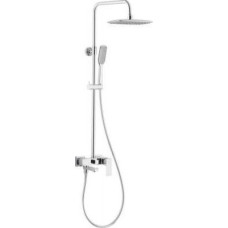 KFA Logon shower set with rain shower head with faucet chrome (5136-915-00)