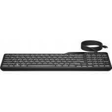 HP Keyboard 400 Backlit Wired Keyboard 7N7C0AA