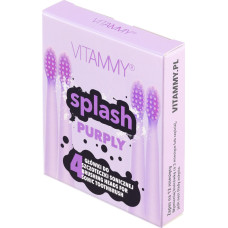 Vitammy Splash Purply 4pcs sonic toothbrush tip.