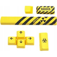 Ducky PBT Double-Shot Keycap Set, orange, 11 Tasten