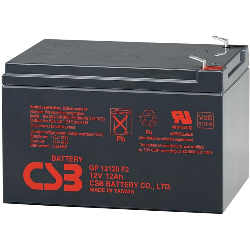 CSB 12V 12Ah battery (GP12120F2)