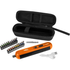 NEO Cordless screwdriver 4V, Li-Ion, USB-C