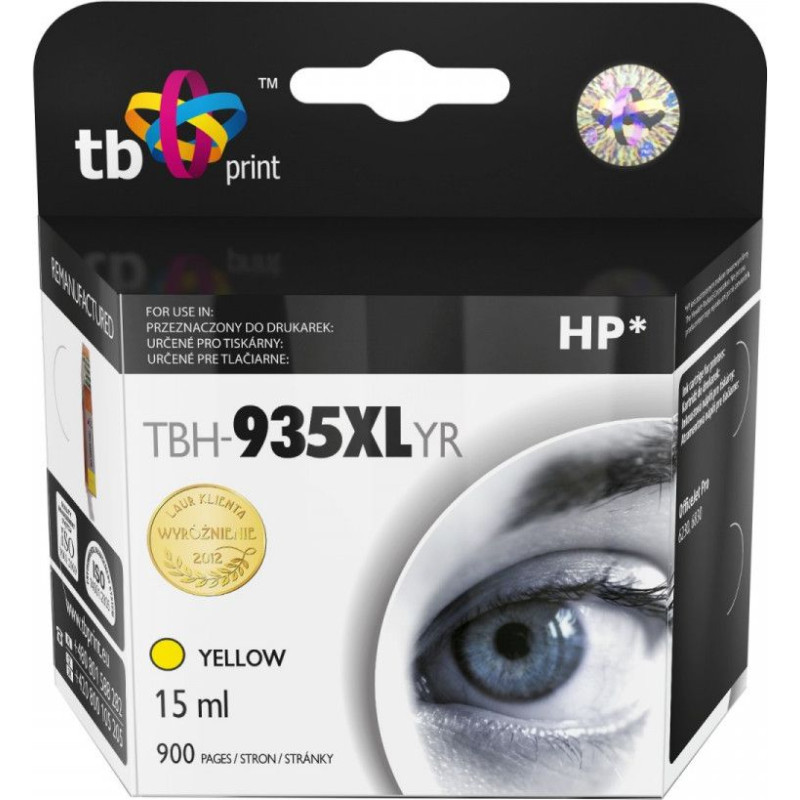 Tb Print Replacement Ink for HP OP 6230 (TBH-935XLYR)