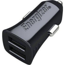 Energizer Classic Charger - 2x USB-A 2.4A 12W car charger (Black)