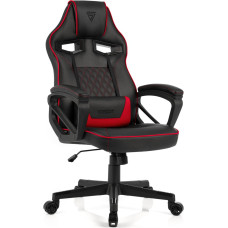 Sense7 Knight armchair black and red