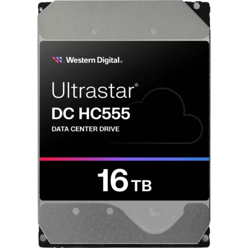 WD Western Digital Ultrastar DC HC555 hard drive 16 TB 7200 RPM 512 MB 3.5