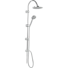Ferro Rondo shower set with rain shower head chrome (NP21)