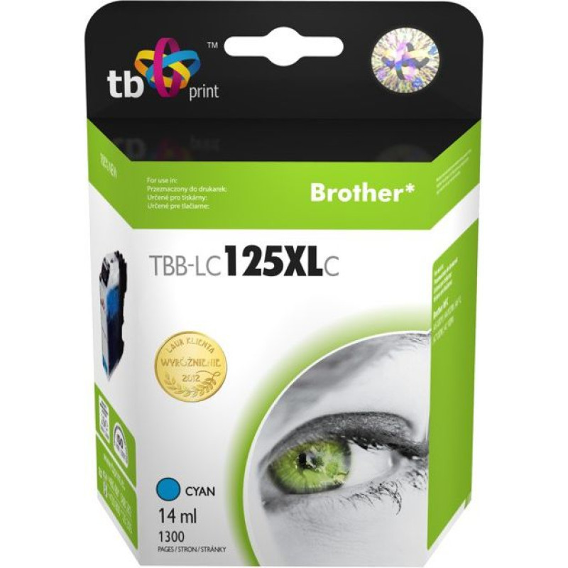 Tb Print TBB-LC125XLC (Brother LC125XL) Ink Cyan