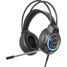 Manhattan Headphones Black (180696)