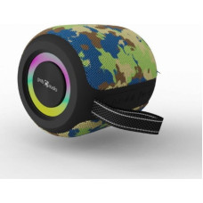 Gembird Nešiojama kolonėlė| |Camouflage|Portable/Wireless|Bluetooth|SPK-BT-LED-05-CM