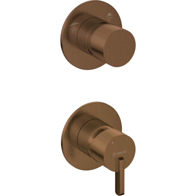 Deante Concealed shower mixer with spray switch