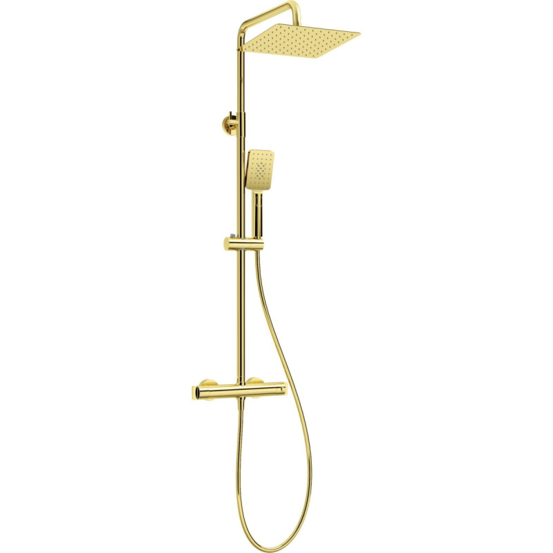 Deante Rainshower Showerhead with thermostatic shower mixer