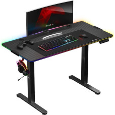 Huzaro Hero 8.2 RGB desk Black 120 cmx60 cm